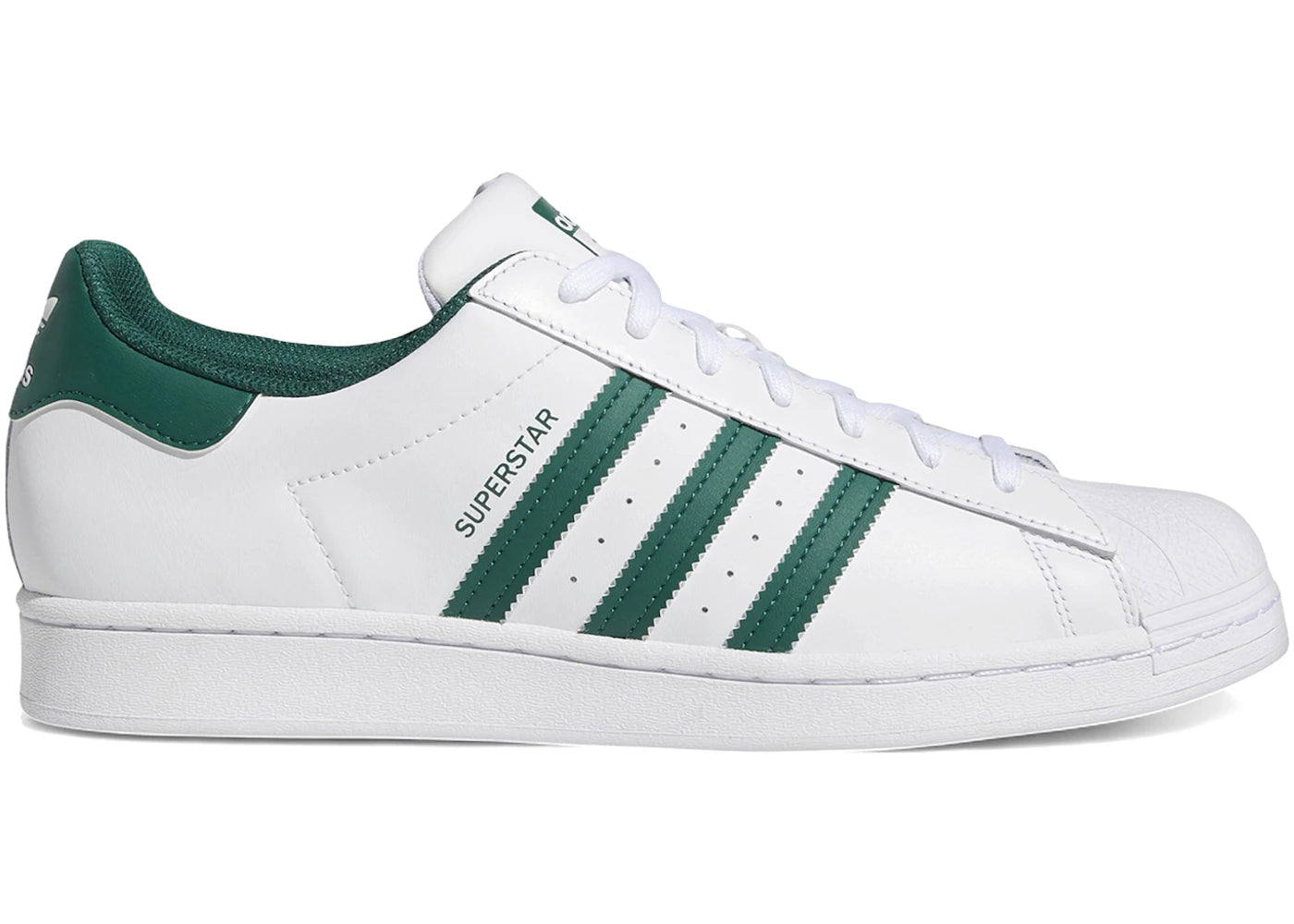 adidas Superstar White Green - vue 360