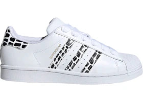 adidas Superstar White Leopard Stripes (Women's)