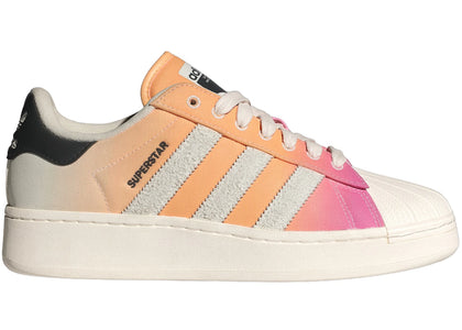 adidas Superstar XLG Bliss Pink Acid Orange Cloud White - authentic adidas sneakers