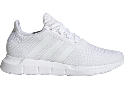 adidas Swift Run 1.0 Cloud White Gold Metallic (Women's) - authentic adidas sneakers