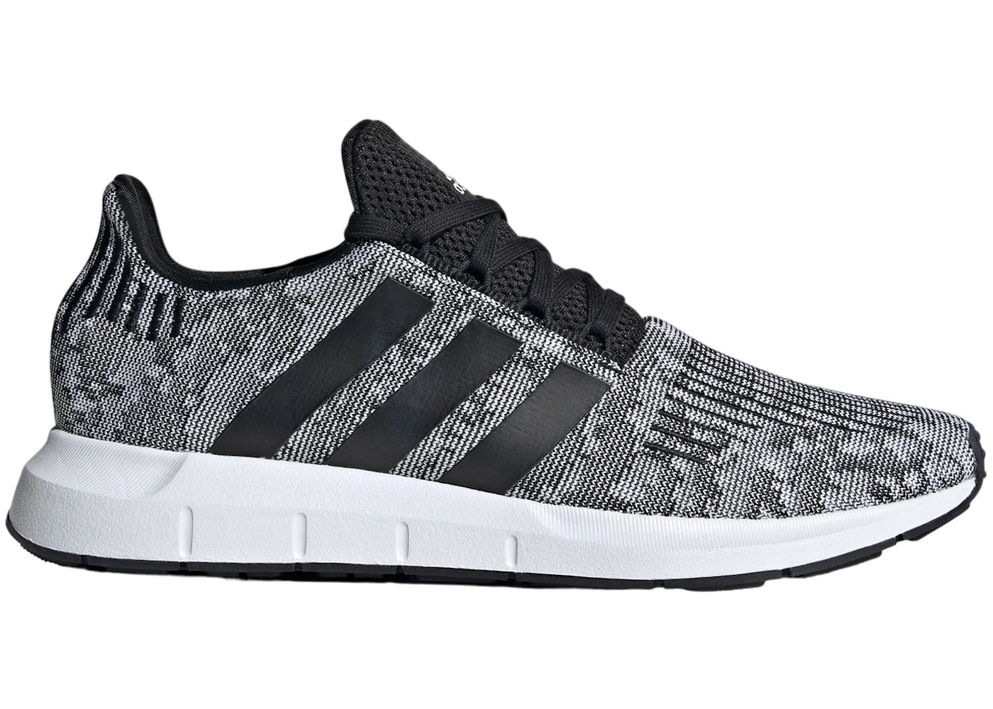 adidas Swift Run 1.0 Core Black Cloud White - vue 360