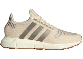 adidas Swift Run 1.0 Wonder White Cyber Metallic Off White (Women's)