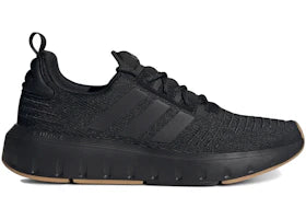 adidas Swift Run Core Black Gum - vue 360