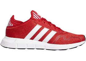 adidas Swift Run Scarlet Cloud White Core Black (GS) - vue 360