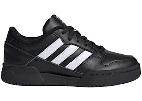 adidas Team Court 2.0 STR Core Black Cloud White (GS) - vue 360