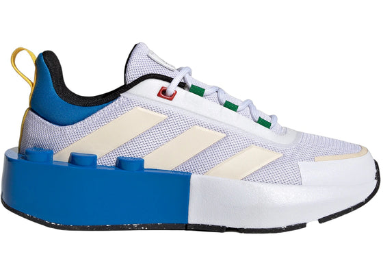 adidas Tech RNR LEGO Cloud White Wonder White Shock Blue (GS) sneakers - authentic adidas shoes