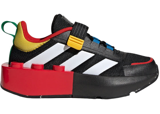 adidas Tech RNR LEGO Core Black Cloud White Red (GS) sneakers - authentic adidas shoes