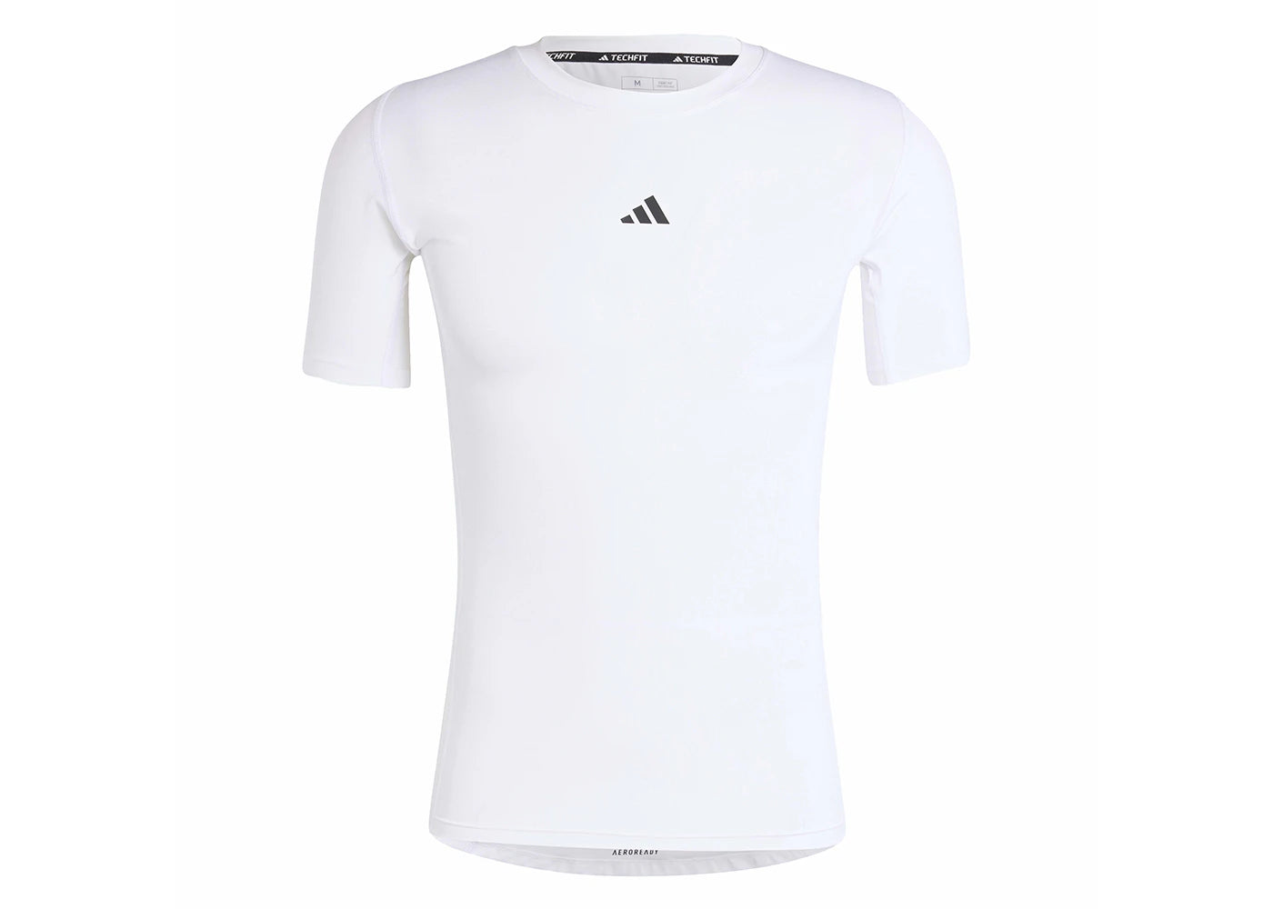 adidas Techfit Compression Training Tee White - vue 360