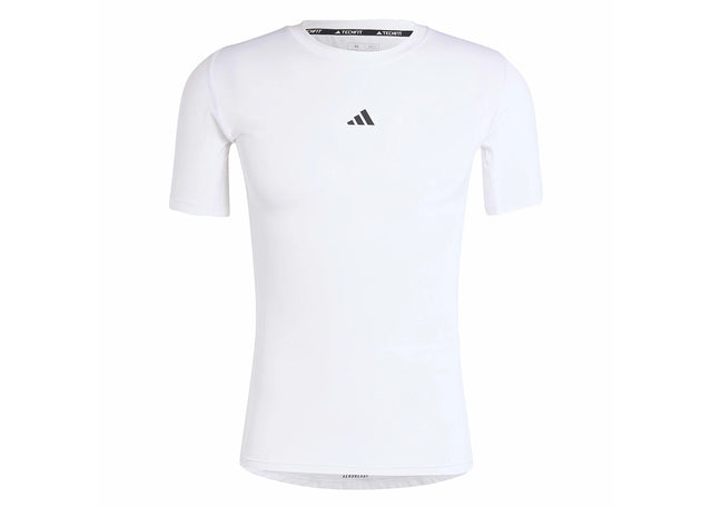 adidas Techfit Compression Training Tee White