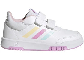 adidas Tensaur Hook And Loop Cloud White Almost Blue Bliss Lilac (GS)
