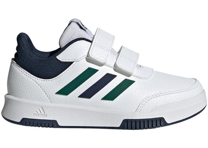 adidas Tensaur Hook And Loop Cloud White Collegiate Green Collegiate Navy (GS) - sneakers view 2