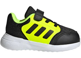 adidas Tensaur Run 3.0 Core Black Lucid Lemon (TD) - vue 360