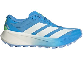 adidas Terrex Agravic 4 Trail Blue Burst Off White Lime (Women's) - vue 360