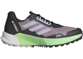 adidas Terrex Agravic Flow 2.0 Trail Preloved Fig Silver Dawn Semi Green Spark (Women's) - vue 360