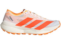 adidas Terrex Agravic Speed 2 Trail White Impact Orange Lucid Tangerine (Women's)