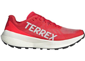 adidas Terrex Agravic Speed Trail Pure Ruby Grey One Lucid Red