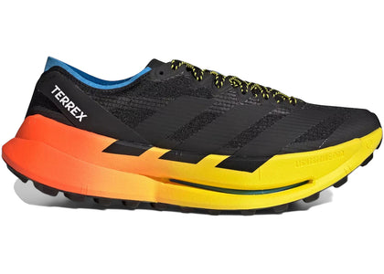 adidas Terrex Agravic Speed Ultra 2 Trail Black Lucid Ray Blue - authentic adidas sneakers