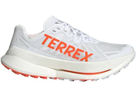 adidas Terrex Agravic Speed Ultra Trail Cloud White Impact Orange Dash Grey - vue 360