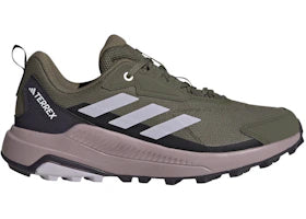 adidas Terrex Anylander Olive Strata Silver Dawn Amber Tint (Women's) - vue 360