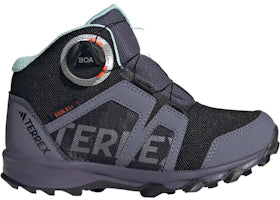 adidas Terrex BOA Mid Rain.RDY Core Black Cloud White Preloved Violet (GS)
