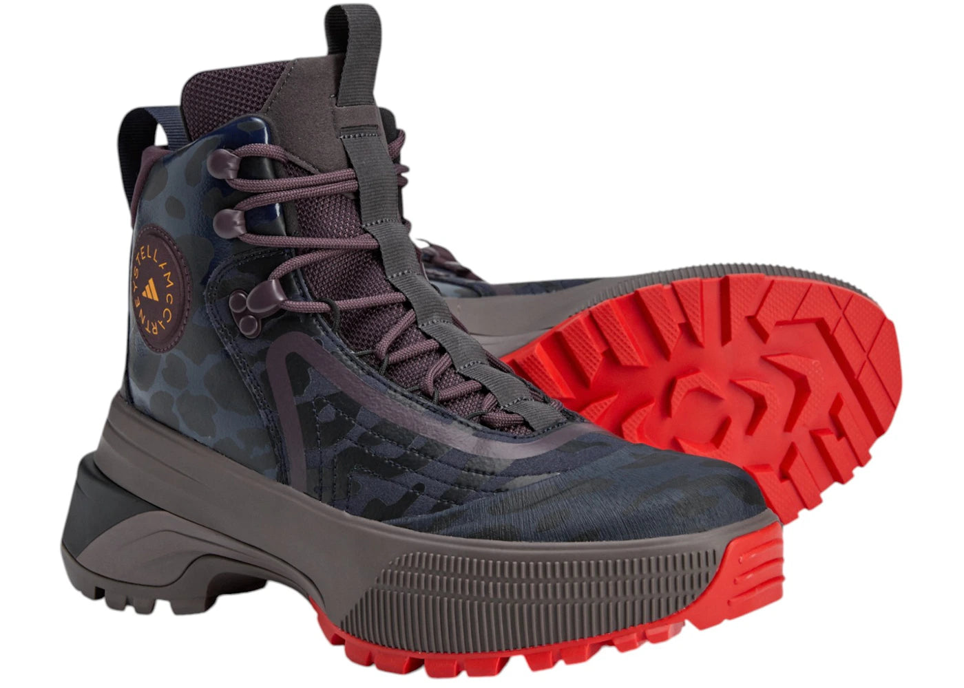 adidas Terrex By Stella Mccartney Charcoal Legend Ink Active Red (Women's) - vue 360