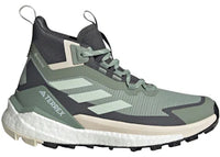 adidas Terrex Free Hiker 2.0 Gore-Tex Silver Green Linen Green Grey Six (Women's)