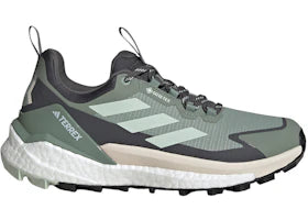 adidas Terrex Free Hiker 2.0 Low Gore-Tex Silver Green Linen Green Grey Six (Women's) - vue 360