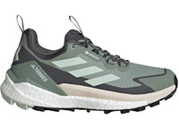 adidas Terrex Free Hiker 2.0 Low Gore-Tex Silver Green Linen Green Grey Six (Women's)