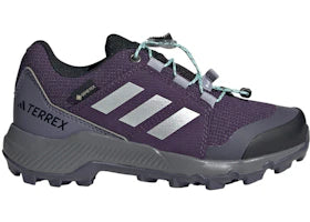 adidas Terrex Gore-Tex Aurora Plum Silver Metallic Semi Flash Aqua (GS) - vue 360