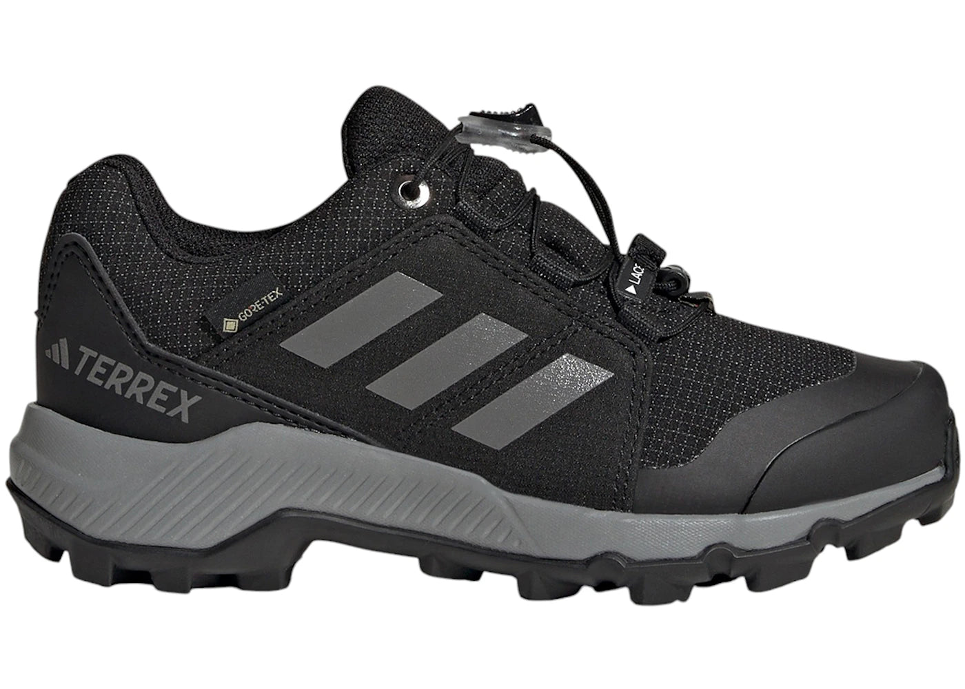 adidas Terrex Gore-Tex Core Black Grey Three (GS) - vue 360