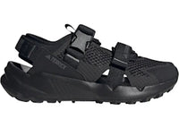 adidas Terrex Hydroterra Sandals Black Grey Four