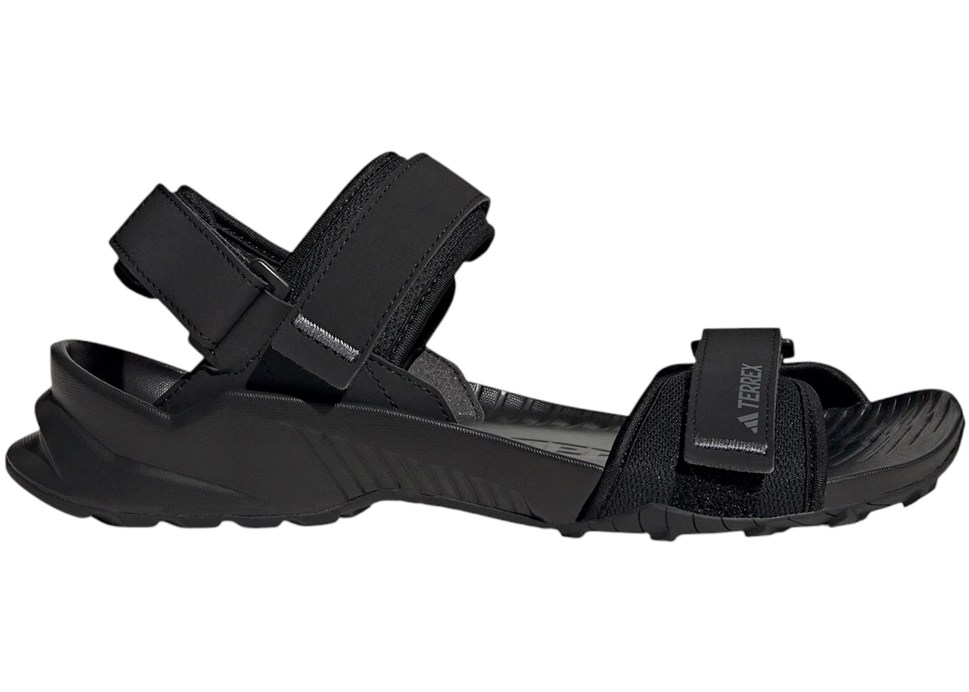 adidas Terrex Hydroterra Sandals Core Black Grey Four - vue 360