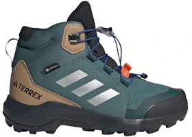 adidas Terrex Mid Gore-Tex Preloved Teal Silver Metallic Semi Lucid Blue (GS)