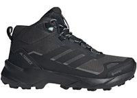 adidas Terrex Skychaser AX5 Mid Gore-Tex Carbon Core Black Semi Flash Aqua (Women's)