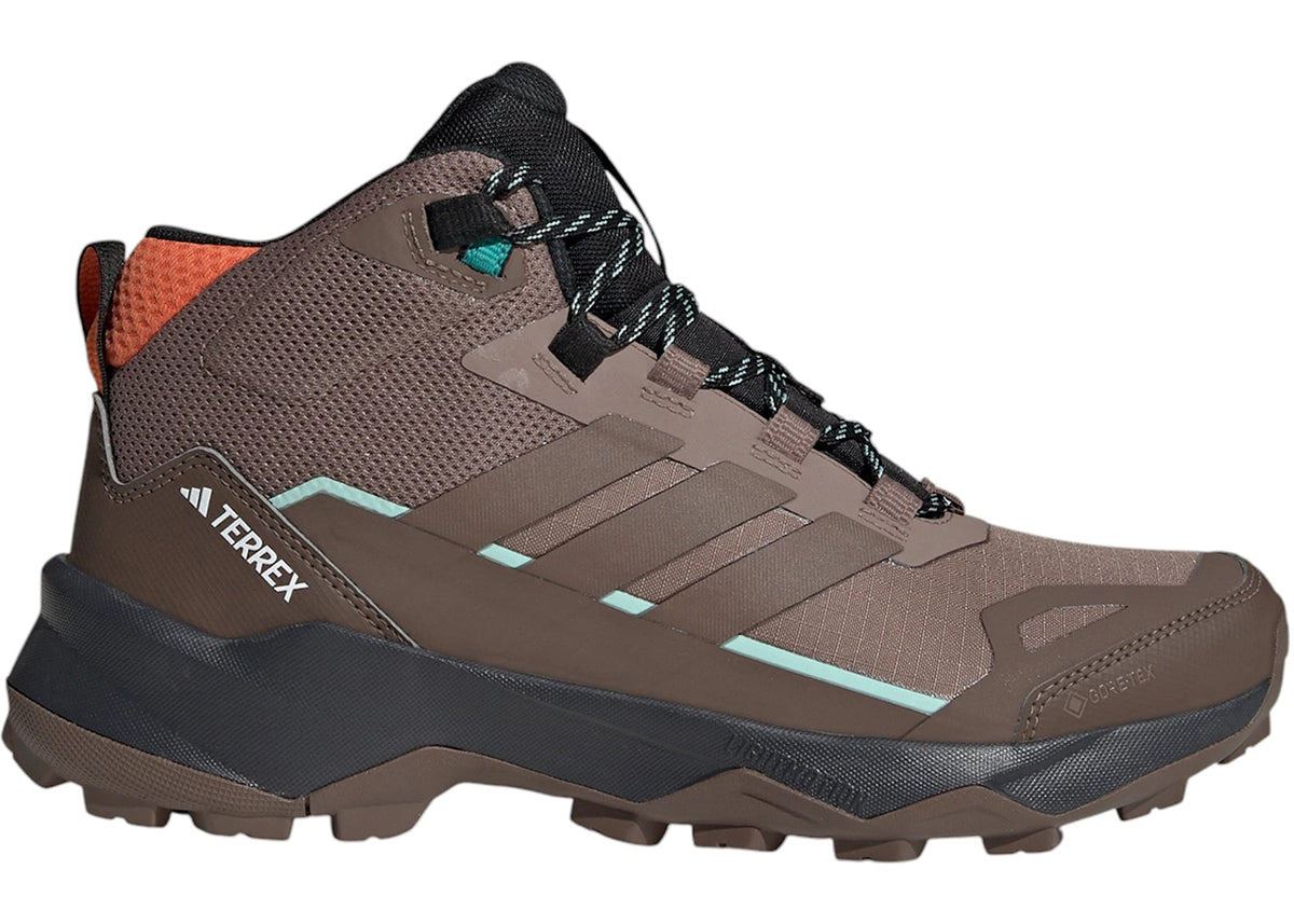 adidas Terrex Skychaser AX5 Mid Gore-Tex Trace Brown Earth Strata Semi Impact Orange (Women's) - vue secondaire A