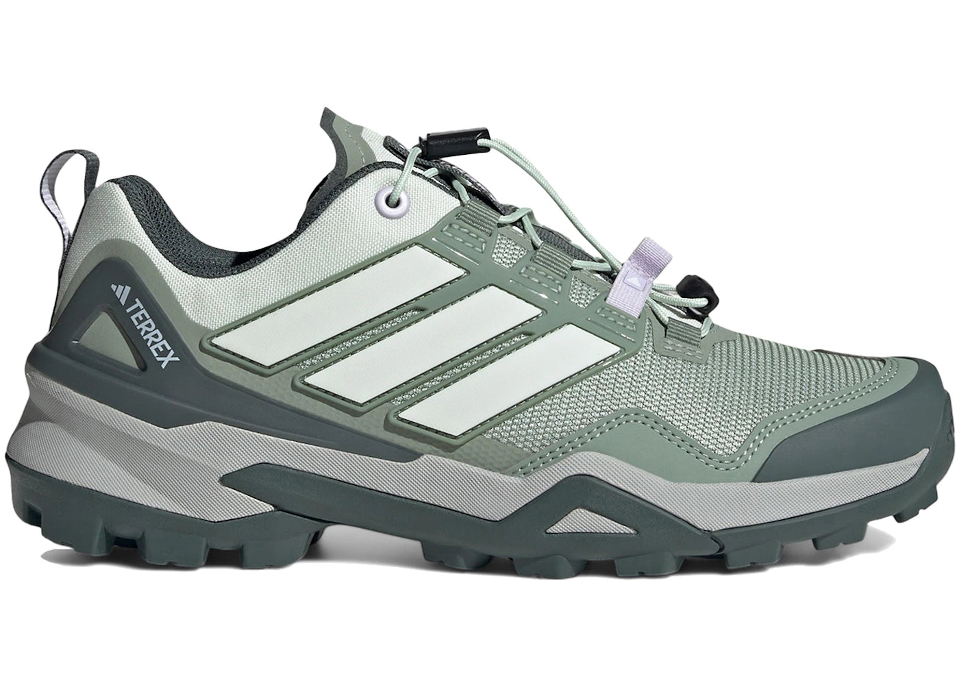 adidas Terrex Skychaser Linen Green Off White Silver Dawn (Women's) - vue secondaire A