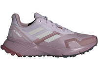 adidas Terrex Soulstride Trail Preloved Fig Grey One Burgundy (Women's)
