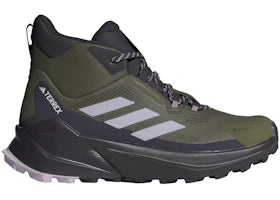 adidas Terrex Trailmaker 2.0 Gore-Tex Olive Strata Silver Dawn Aurora Black (Women's)