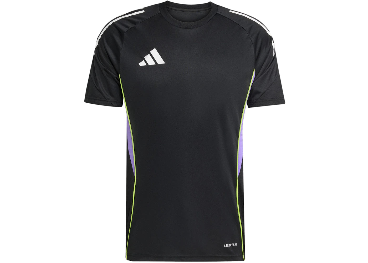 adidas Tiro 25 Competition Jersey Black Purple Rush - vue secondaire A