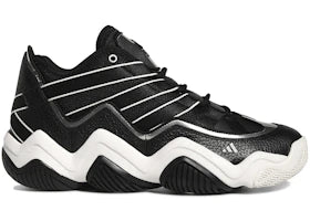 adidas Top Ten 2010 Black Silver - authentic adidas sneakers