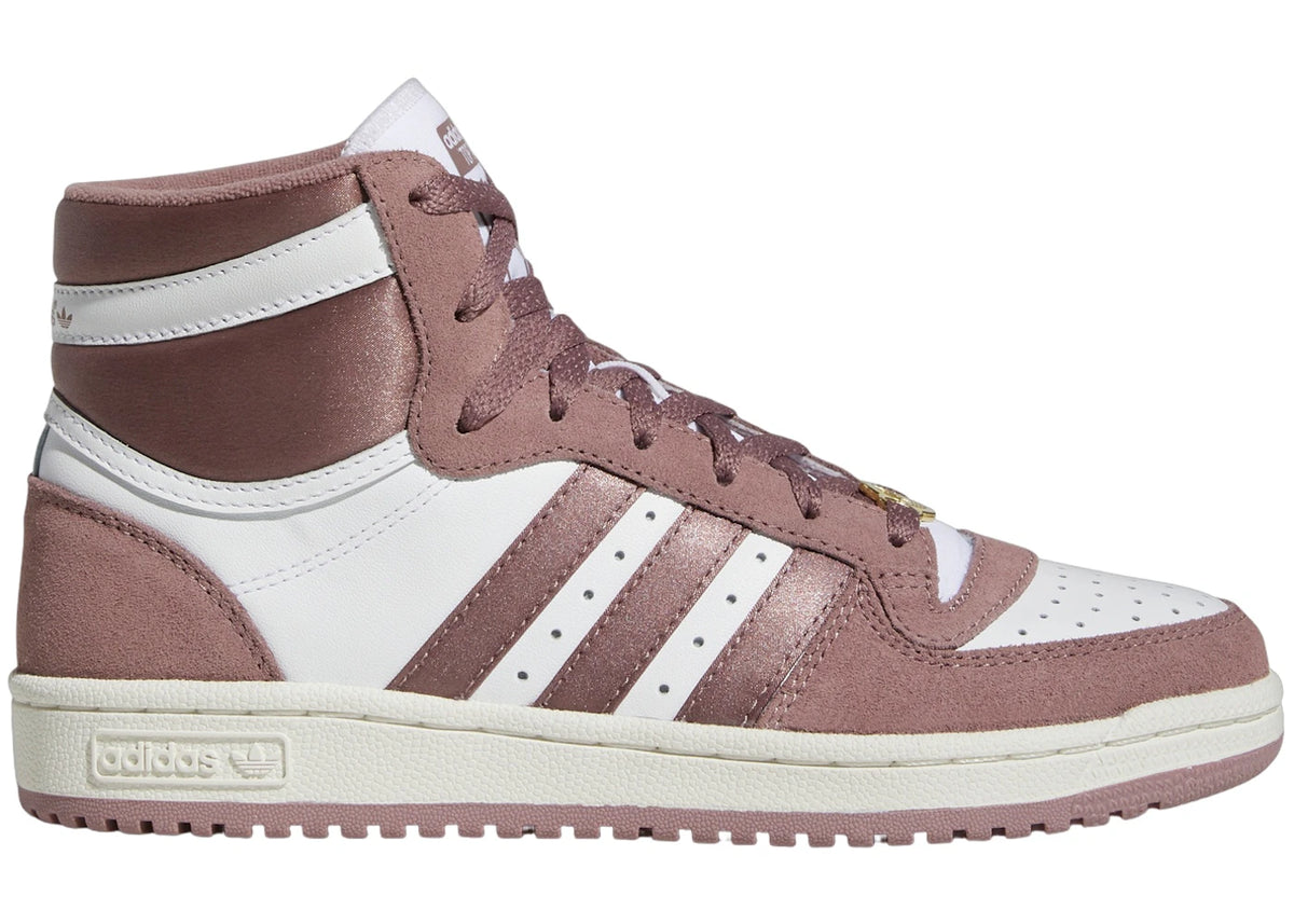 adidas Top Ten RB Cloud White Purple Off White (Women's) - vue 360