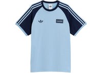 adidas Tour 3-Stripes Tee Clear Sky Night Indigo