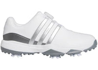 adidas Tour360 24 BOA Golf Cloud White Silver Metallic Iron Metallic (GS)