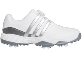 adidas Tour360 24 BOA Golf Cloud White Silver Metallic Iron Metallic (GS)