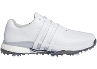 adidas Tour360 24 Golf Cloud White Silver Metallic