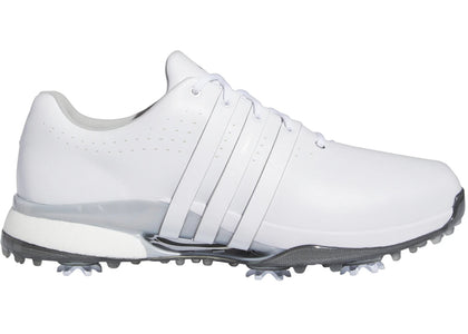 adidas Tour360 24 Wide Golf Cloud White Silver Metallic - sneakers view 2