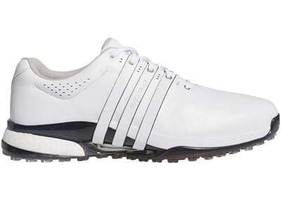 adidas Tour360 25 Spikeless Golf White Collegiate Navy Red