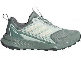 adidas Tracefinder Trail Silver Green Off White Preloved Fig (Women's) - vue 360