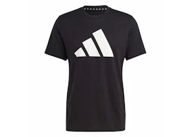 adidas Train Essentials Feelready Logo Training Tee Black/White