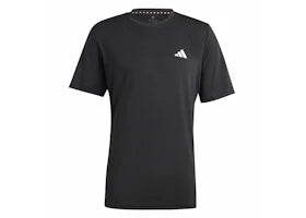 adidas Train Essentials Stretch Training Tee Black/White - authentic adidas product